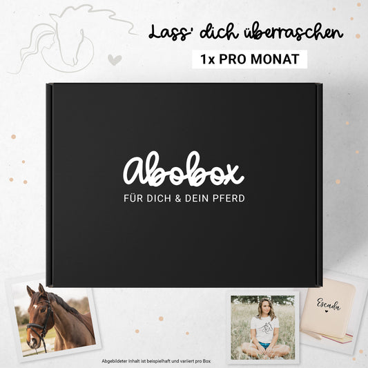ABOBOX "Für dich & dein Pferd" monatlich | Überraschungsbox