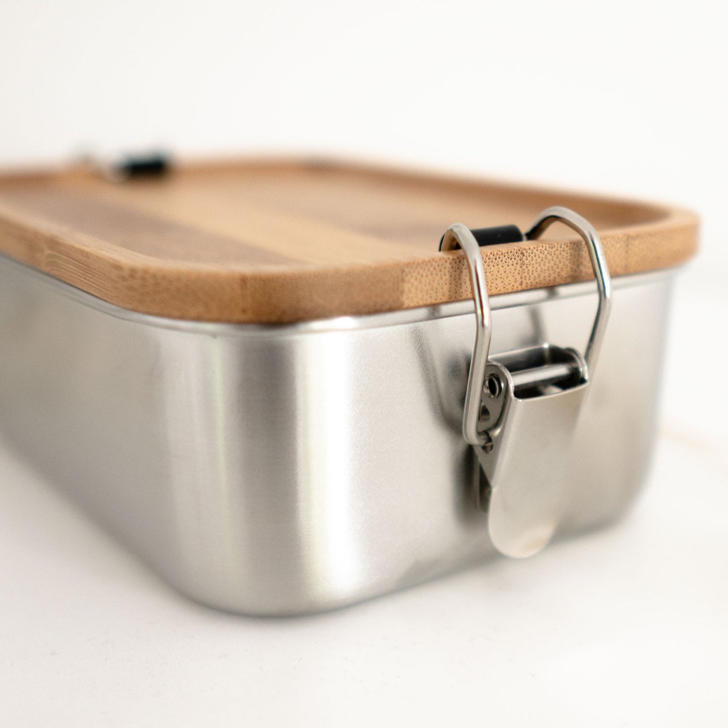 Lunchbox "Hunde-Silhouette + Herz" mit Bambusdeckel | personalisiert | Brotdose, Geschenk