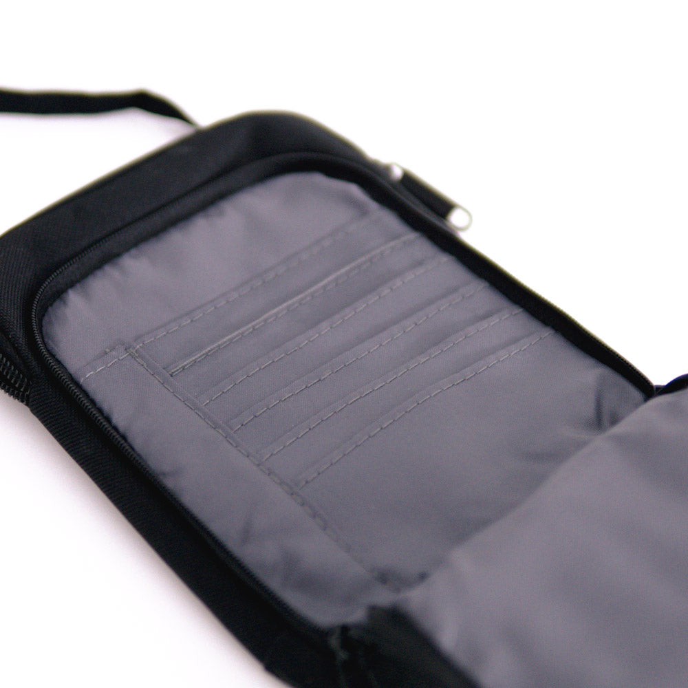 Mini-Tasche für Geldbeutel & Handy personalisiert | Design "Isländer #1" mit Wunschtext | Geschenk
